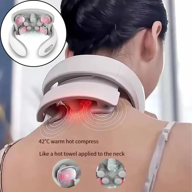 Heat Vibration Neck Massager - Image 2