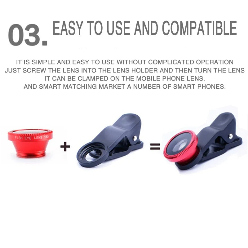3-in-1 Smartphone Camera Lens Kit - Image 5