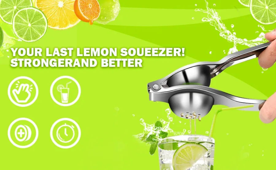 Stainless Steel Lemon Squeezer - Image 8