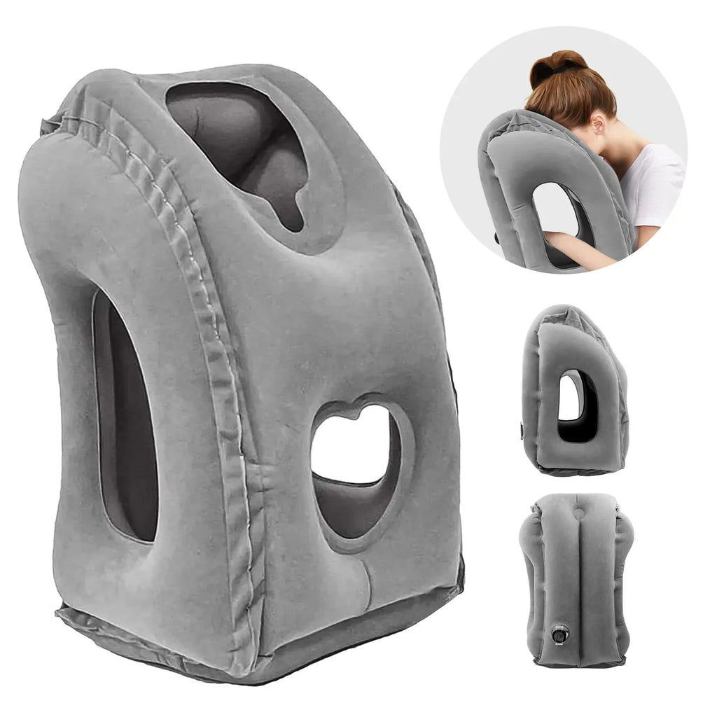 Inflatable Travel Pillow with Patented Valve