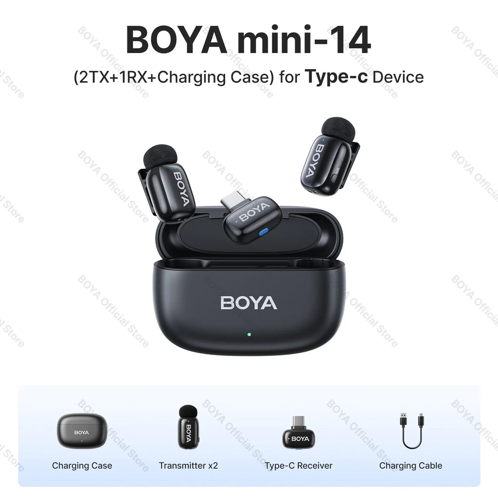 BOYA Mini Wireless Lavalier Lapel Microphone - Image 14