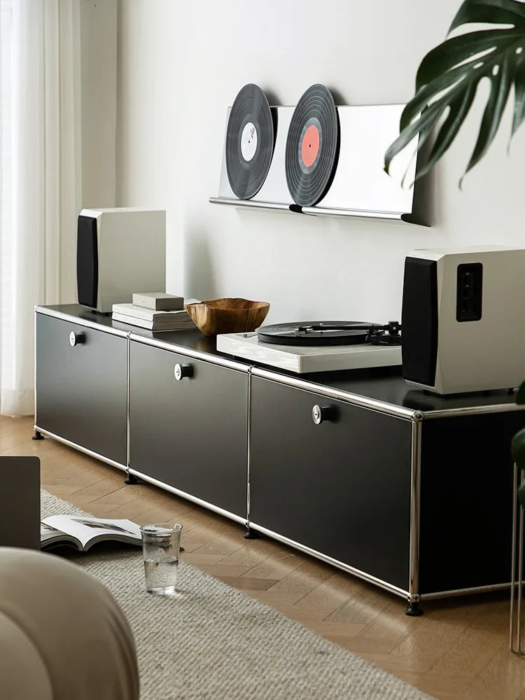 Modern TV Stand & Corner Storage Cabinet - Image 2