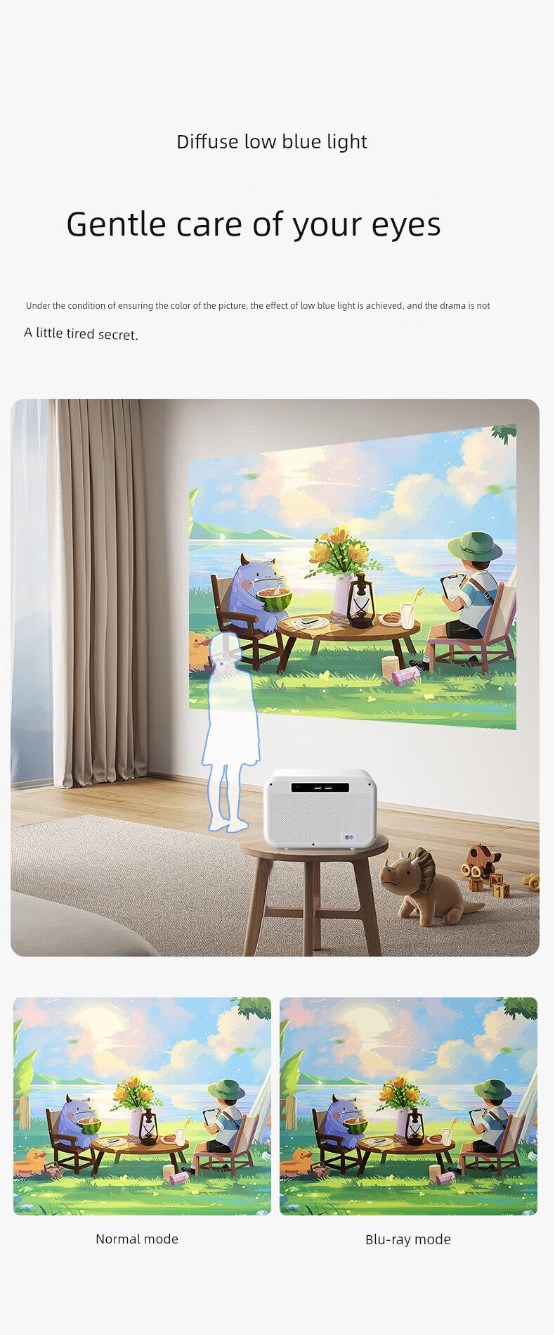 Konka 4K Portable Overhead Projector - Image 13