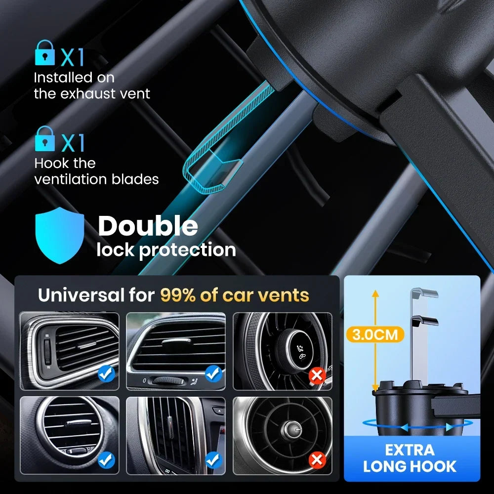 TOPK Universal Car Bracket Gravity Phone Holder - Image 4