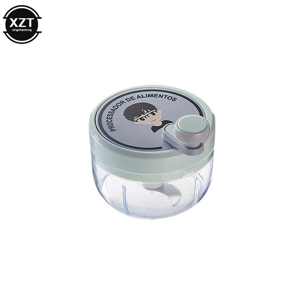 Mini Hand-Cranked Garlic Chopper - Image 8