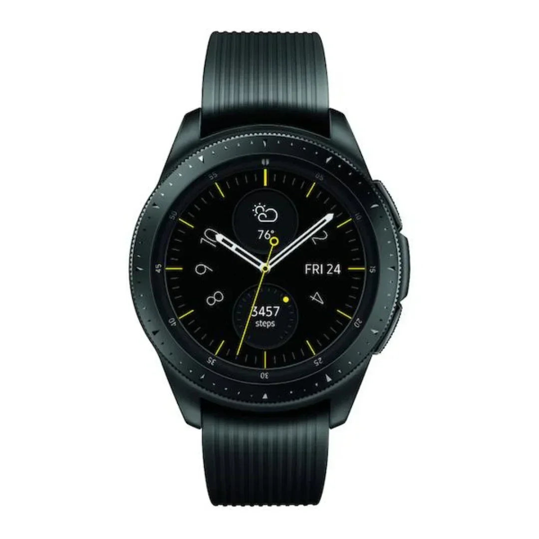 SAMSUNG Galaxy Watch 42mm SM-R810 Midnight Black - SM-R810NZKAXAR - Image 2