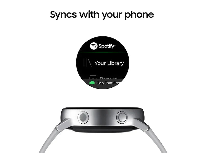 Samsung Galaxy Watch Active 40mm - Silver (SM-R500NZSAXAR) - Image 4