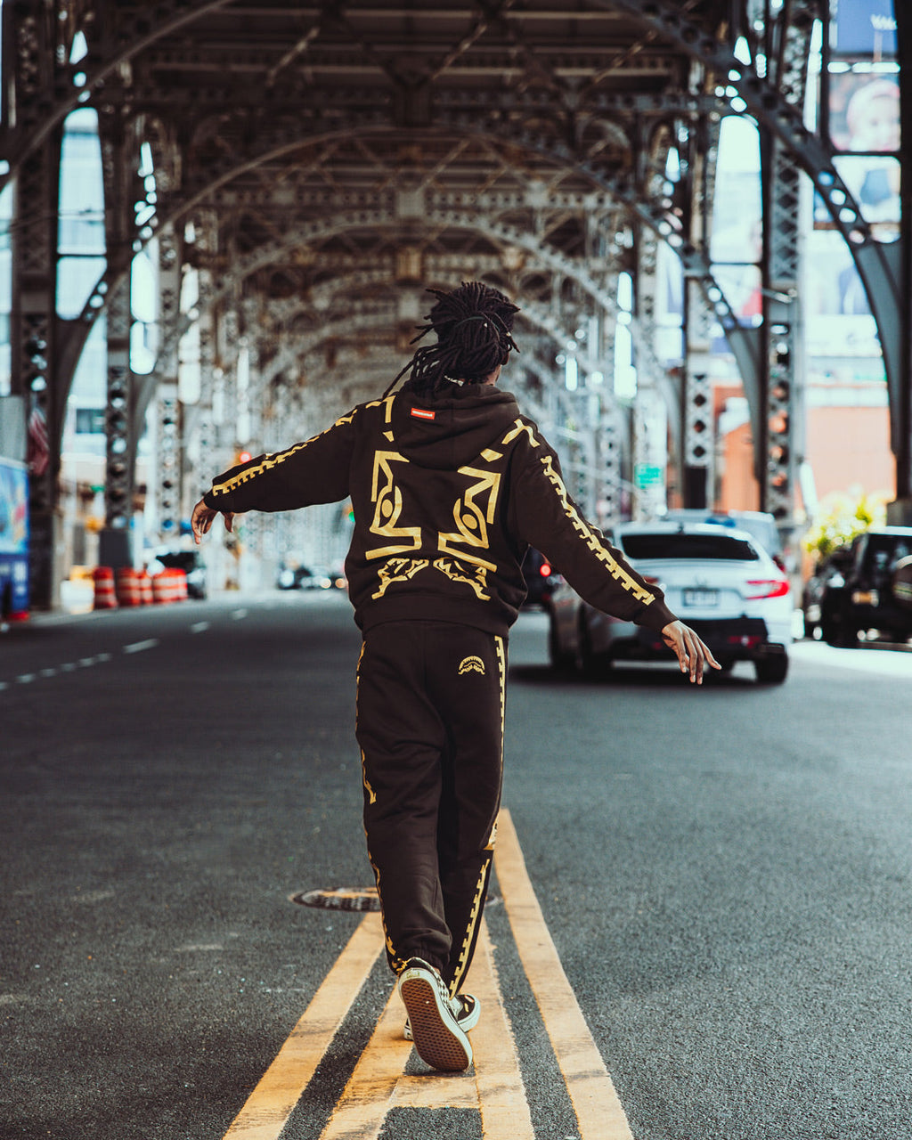 A.I.9 African Intelligence Path to the Future II - Sandflower Collab Jogger - Image 4