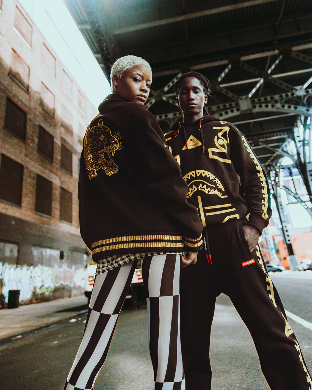 A.I.9 African Intelligence Path to the Future II - Sandflower Collab Jogger - Image 10