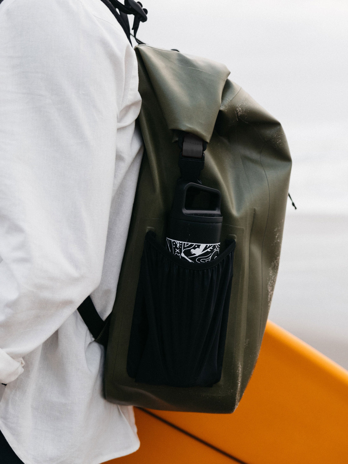 Drift 30L Waterproof Roll Top Backpack - Image 4