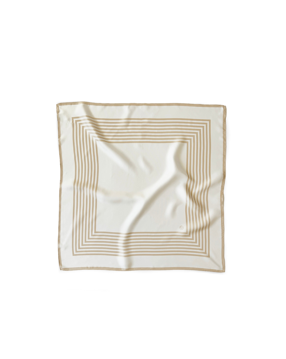 Silk Striped Scarf - Image 2