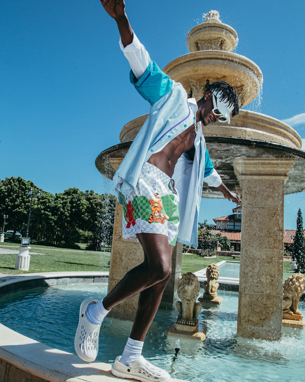 Wtf Art Shoto Swim Trunks - Image 6