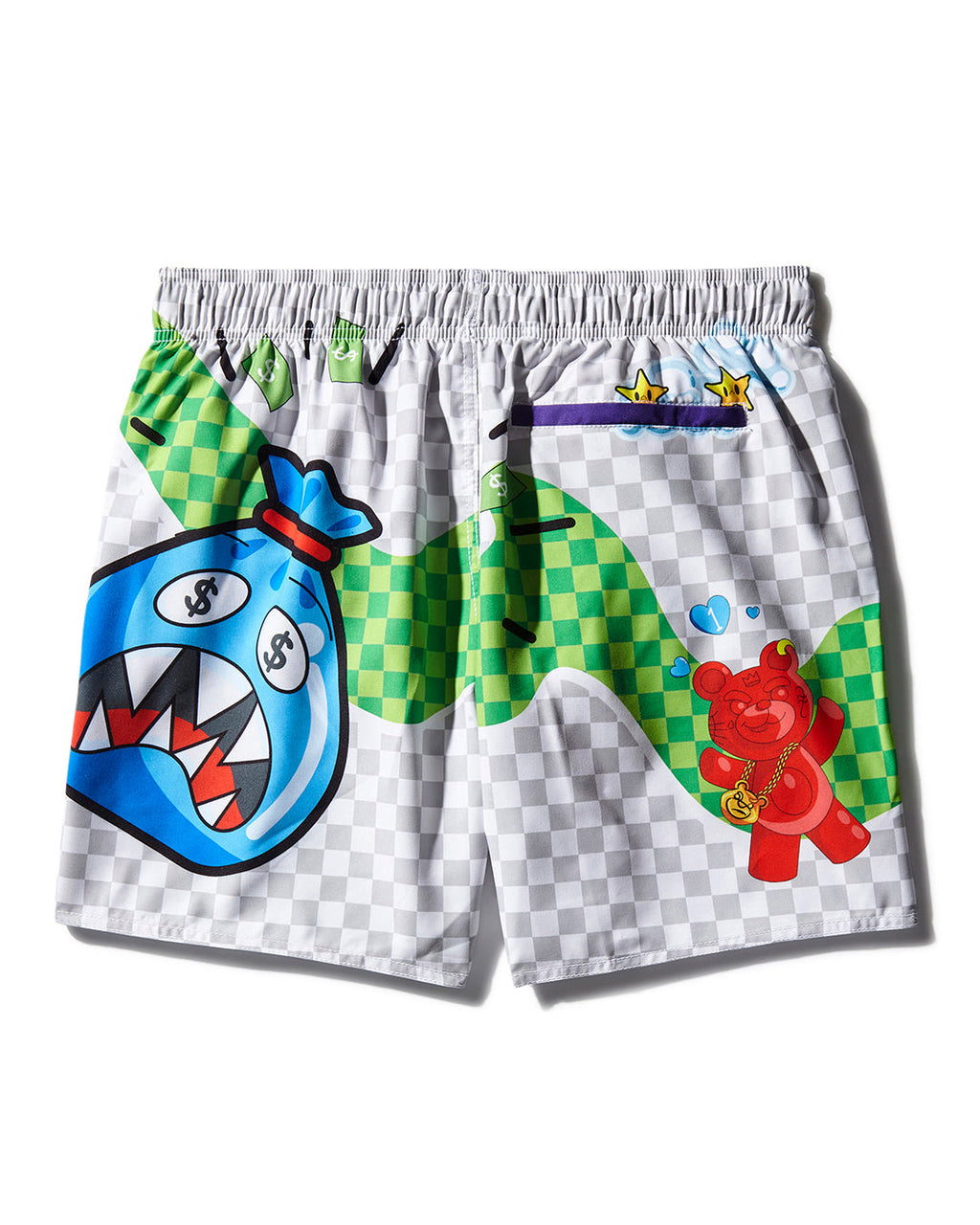 Wtf Art Shoto Swim Trunks - Image 3