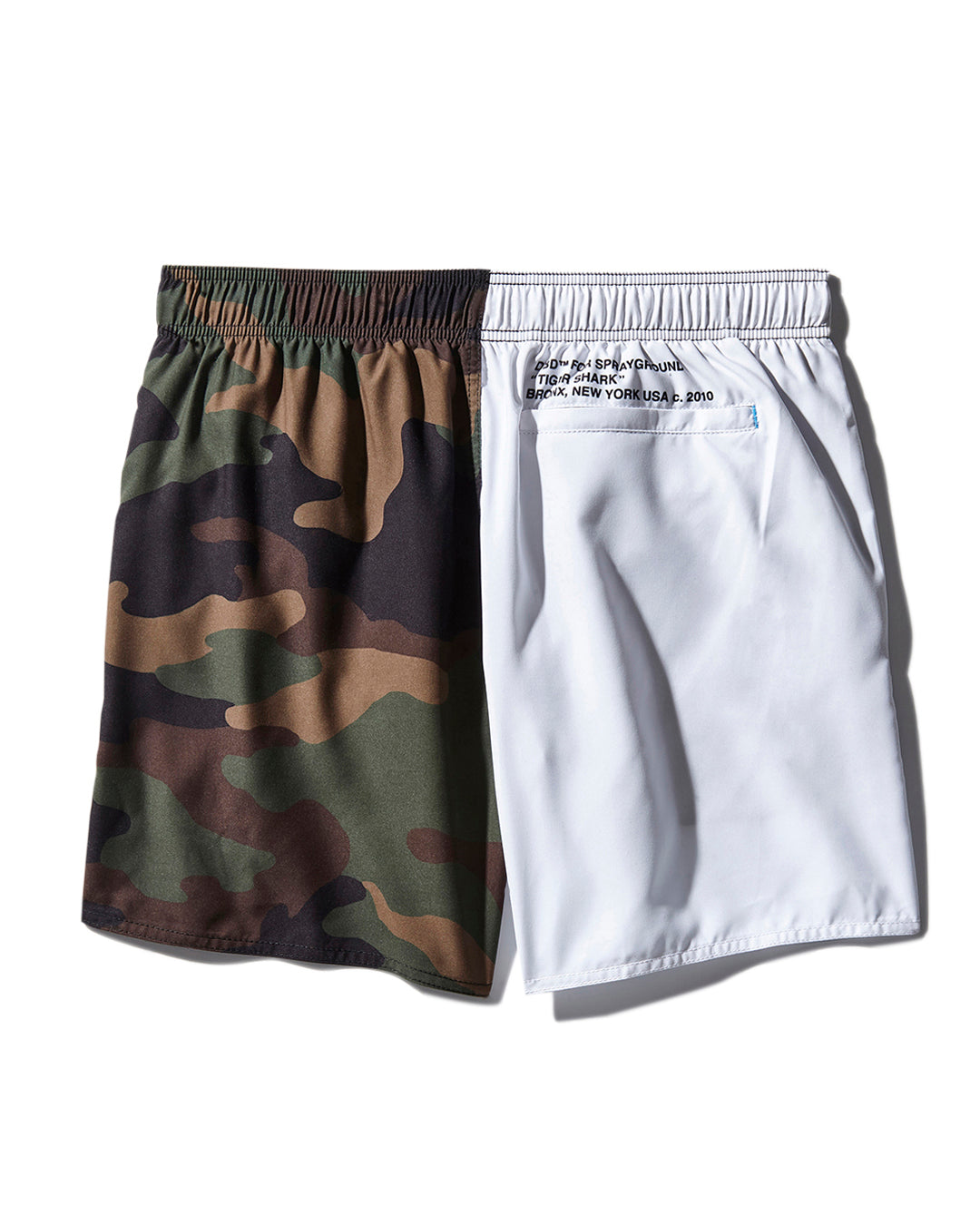 Split Bite Camo Shoto Swim Trunks - Image 4