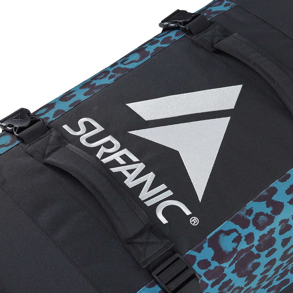 Surfanic Maxim 3.0 70L Roller Bag - Turquoise Jag - Image 13
