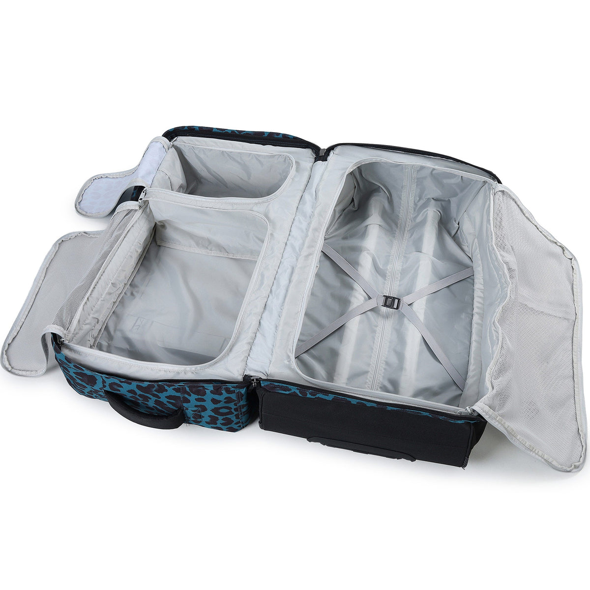 Surfanic Maxim 3.0 70L Roller Bag - Turquoise Jag - Image 2