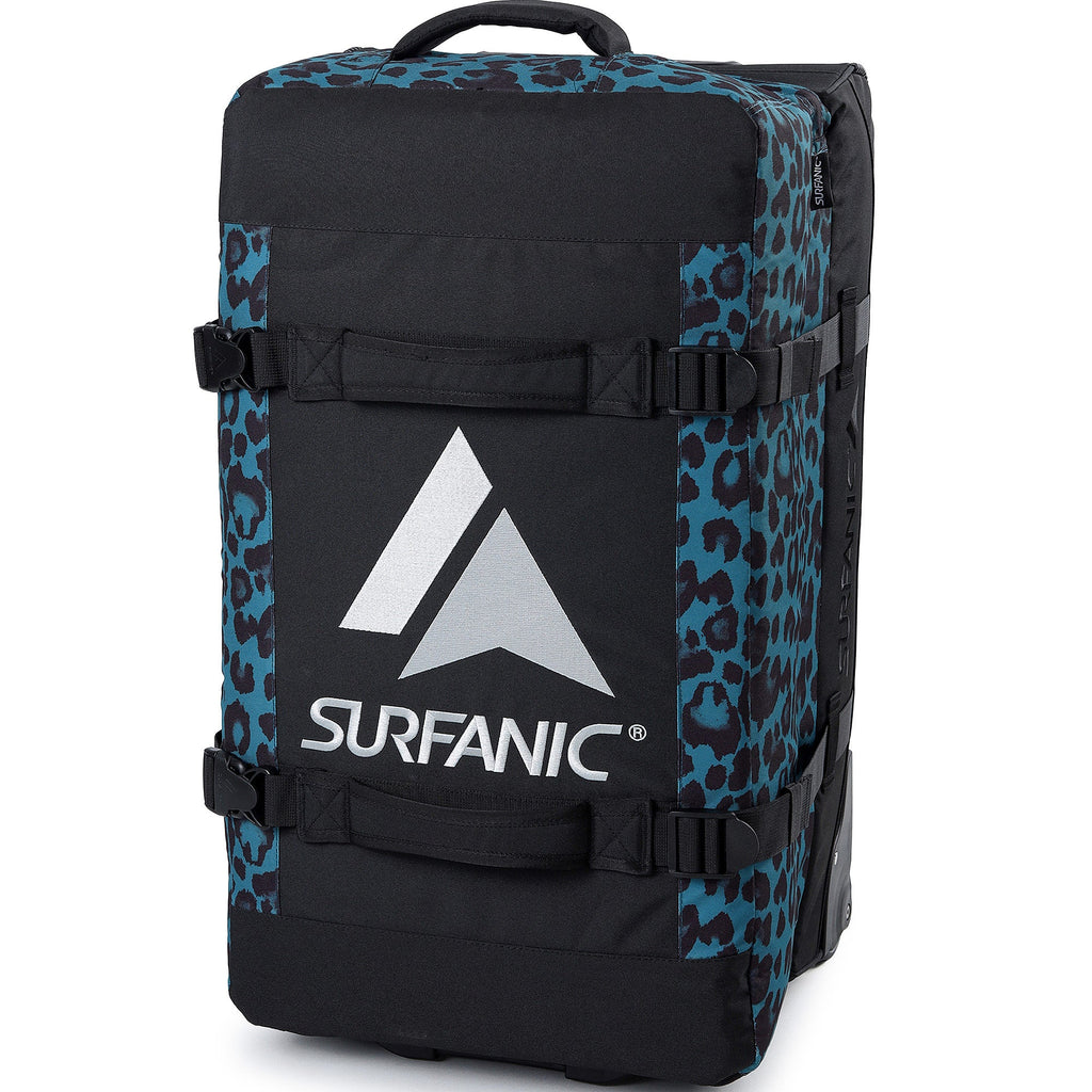 Surfanic Maxim 3.0 70L Roller Bag - Turquoise Jag - Image 4