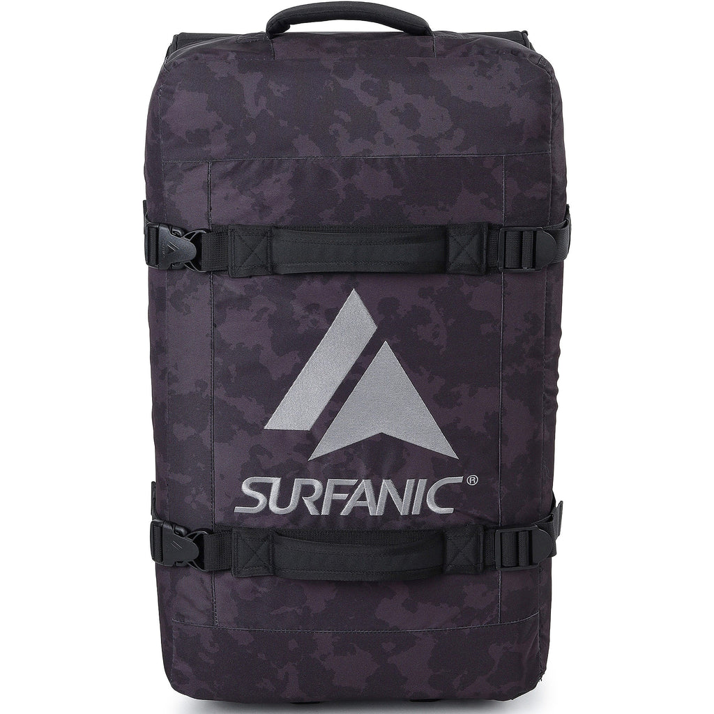 Surfanic Maxim 3.0 100L Roller Bag - Black Map - Image 10
