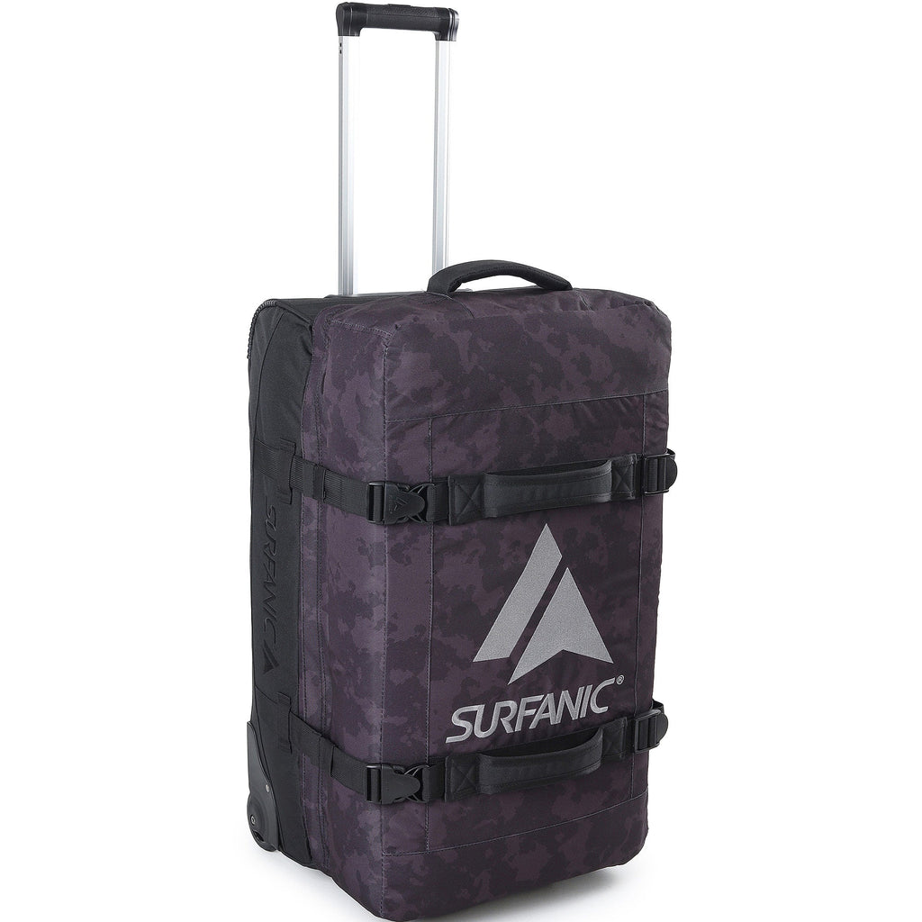 Surfanic Maxim 3.0 100L Roller Bag - Black Map - Image 3