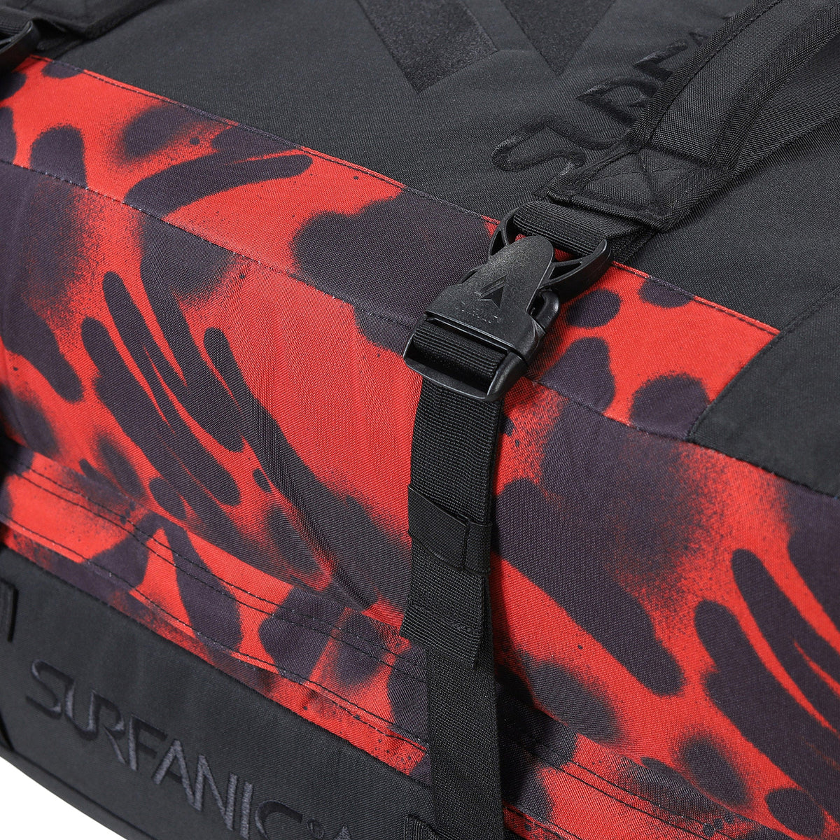 Surfanic Maxim 3.0 100L Roller Bag - Red Vandal - Image 14
