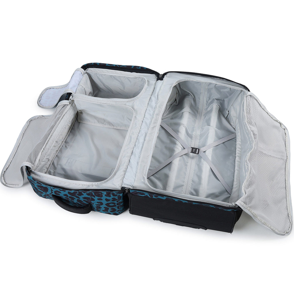 Surfanic Maxim 3.0 100L Roller Bag - Turquoise Jag - Image 2