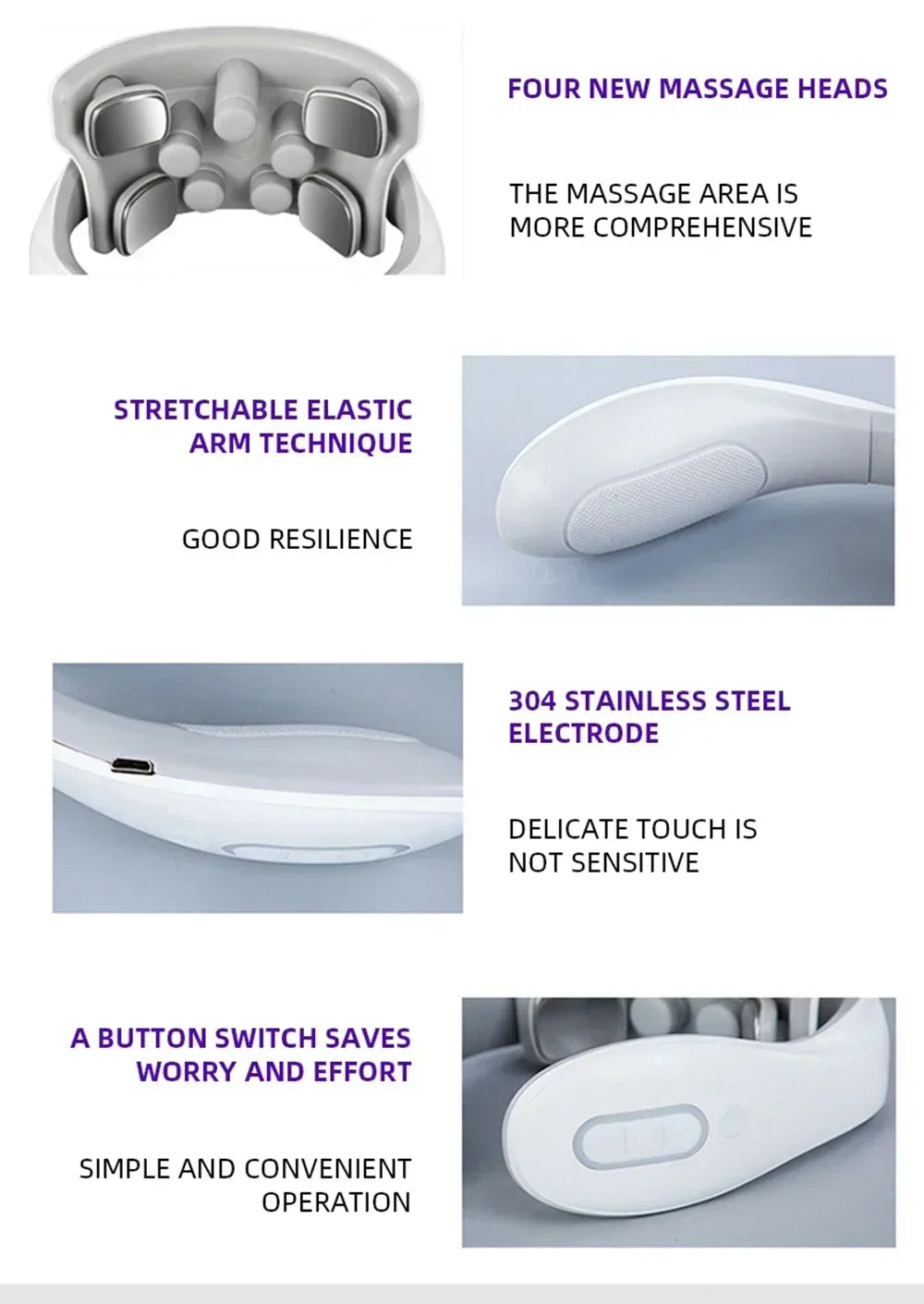 Heat Vibration Neck Massager - Image 15