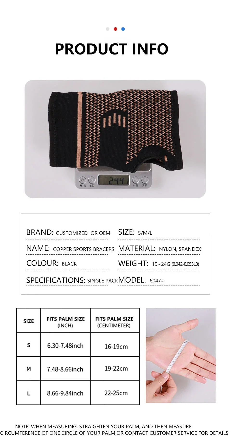 Copper Wrist Brace - Image 11