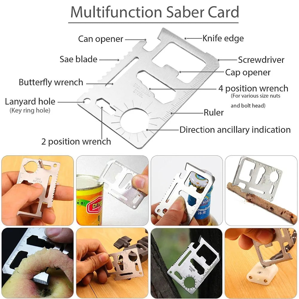 Outdoor Multifunction Camping Survival Kit - Image 6