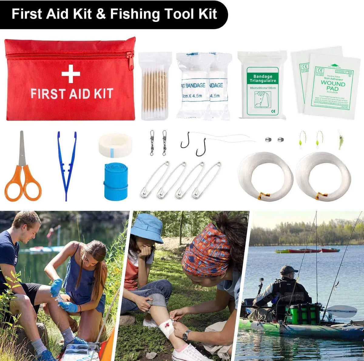 Outdoor Multifunction Camping Survival Kit - Image 14