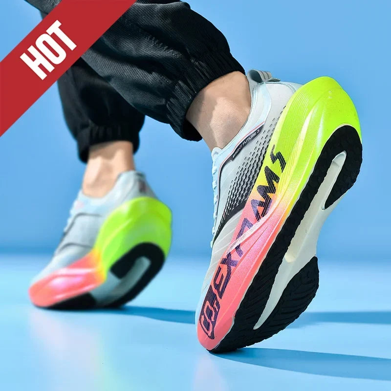 Lightweight Carbon Plate Marathon Shoes - Image 3