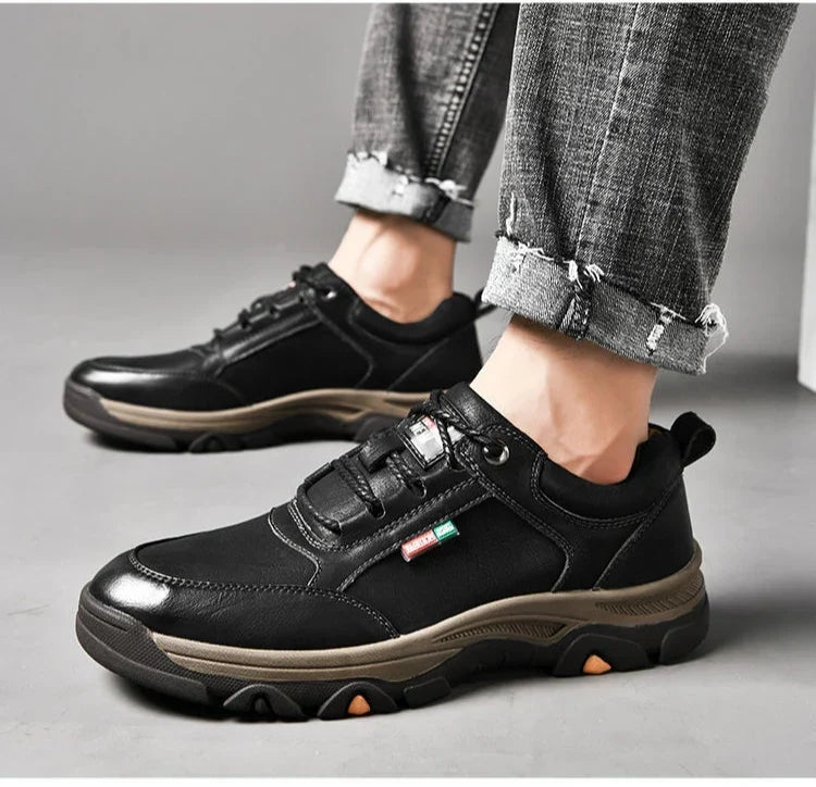 Men’s Business Casual Leather Loafers - Image 9