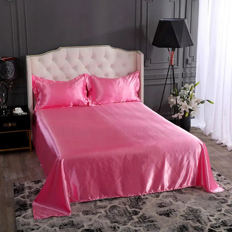 Luxury Rayon Satin Bedsheet Set - Image 10