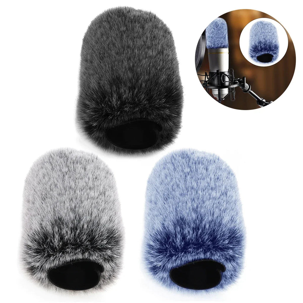 Mic Wind Cover Furry Windscreen Muff - Image 6