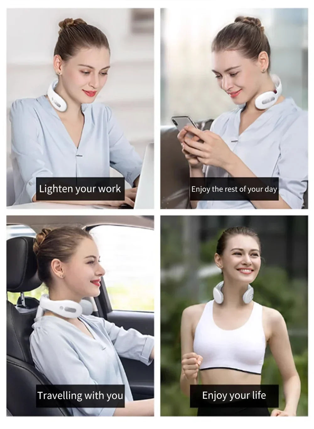 Heat Vibration Neck Massager - Image 19