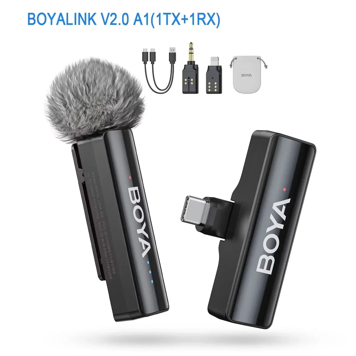 BOYA BOYALINK 2 Wireless Lavalier Microphone - Image 14