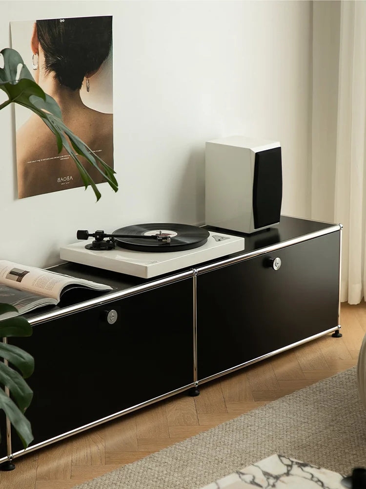 Modern TV Stand & Corner Storage Cabinet - Image 4