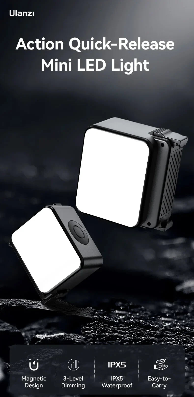 Ulanzi LM18 LED Video Fill Light - Image 8