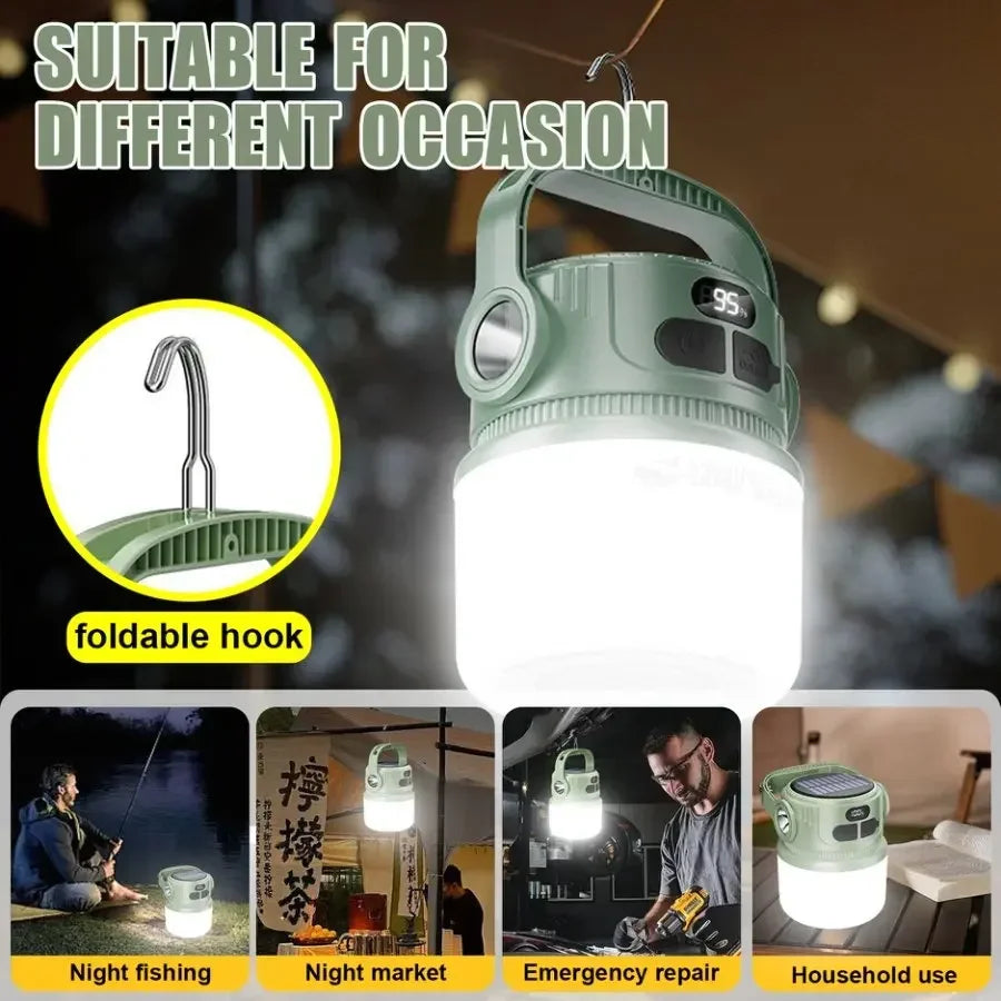 LED Solar Bulb Lamp - Image 6