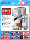 Cafelffe 3-in-1 Automatic Coffee Machine