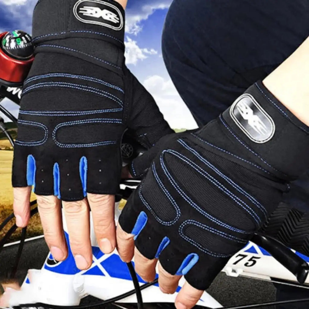 Weight Lifting Wristband Gloves - Image 5