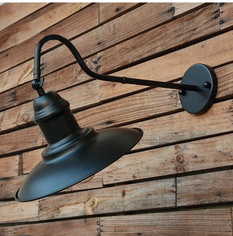 American Industrial Wall Lamp - Image 10