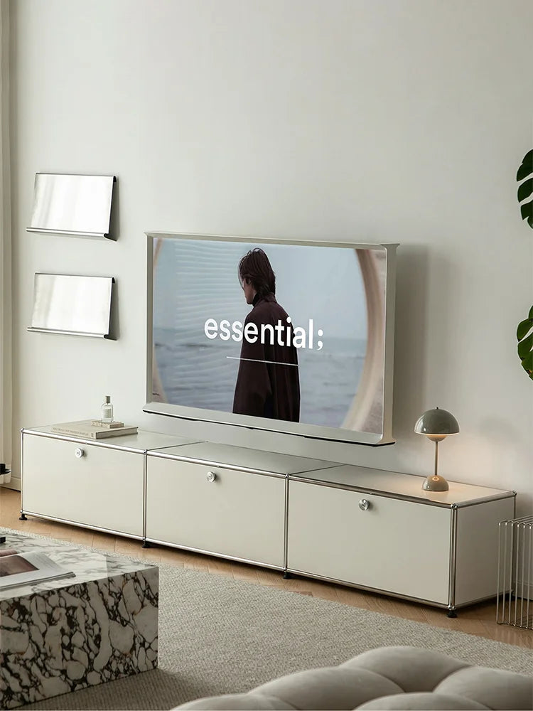 Modern TV Stand & Corner Storage Cabinet - Image 3