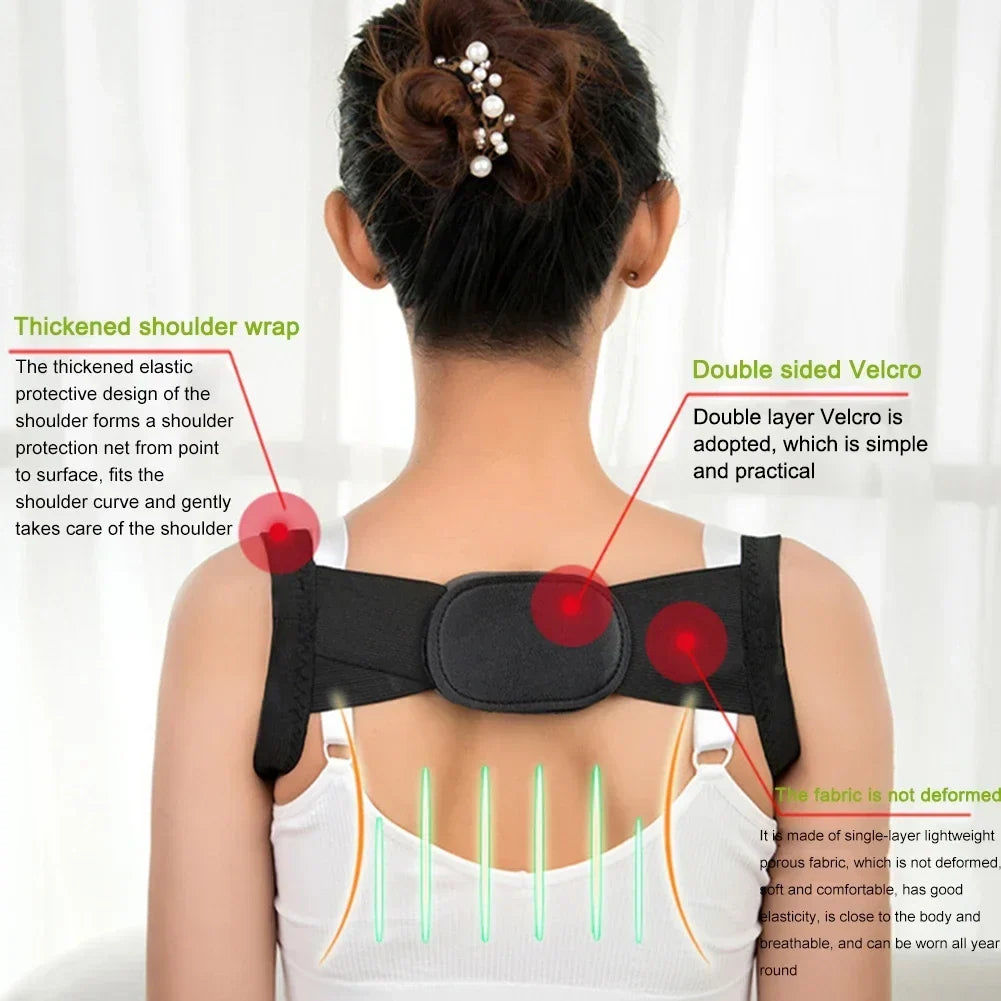 Adjustable Back Support Shoulder Belt - Image 11