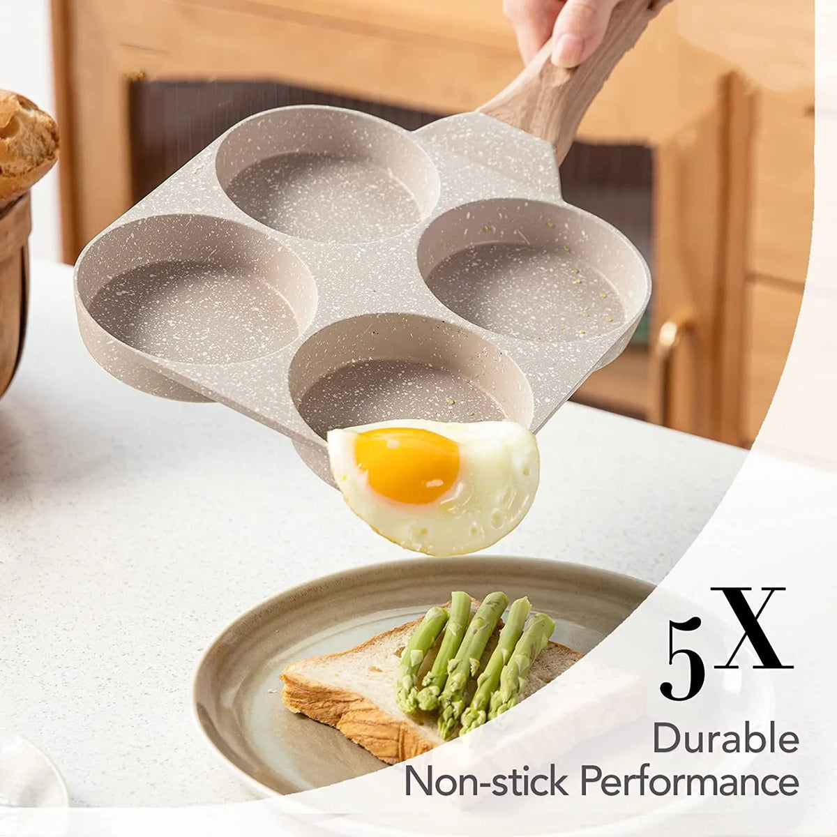 Four-Hole Egg Pancake Frying Pan - Image 7