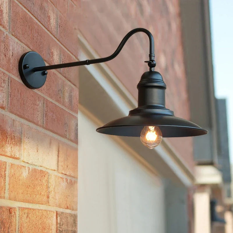 American Industrial Wall Lamp - Image 2