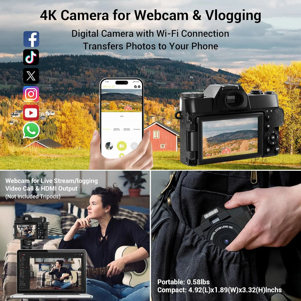 48MP Digital 4K Photography Camera - Image 6