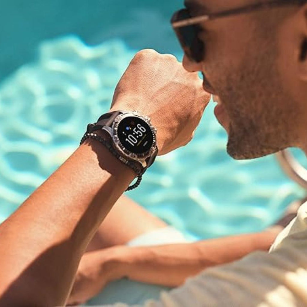 Fossil Men's Gen 5 Garrett HR with Black Silicone - FTW4041 - Image 4