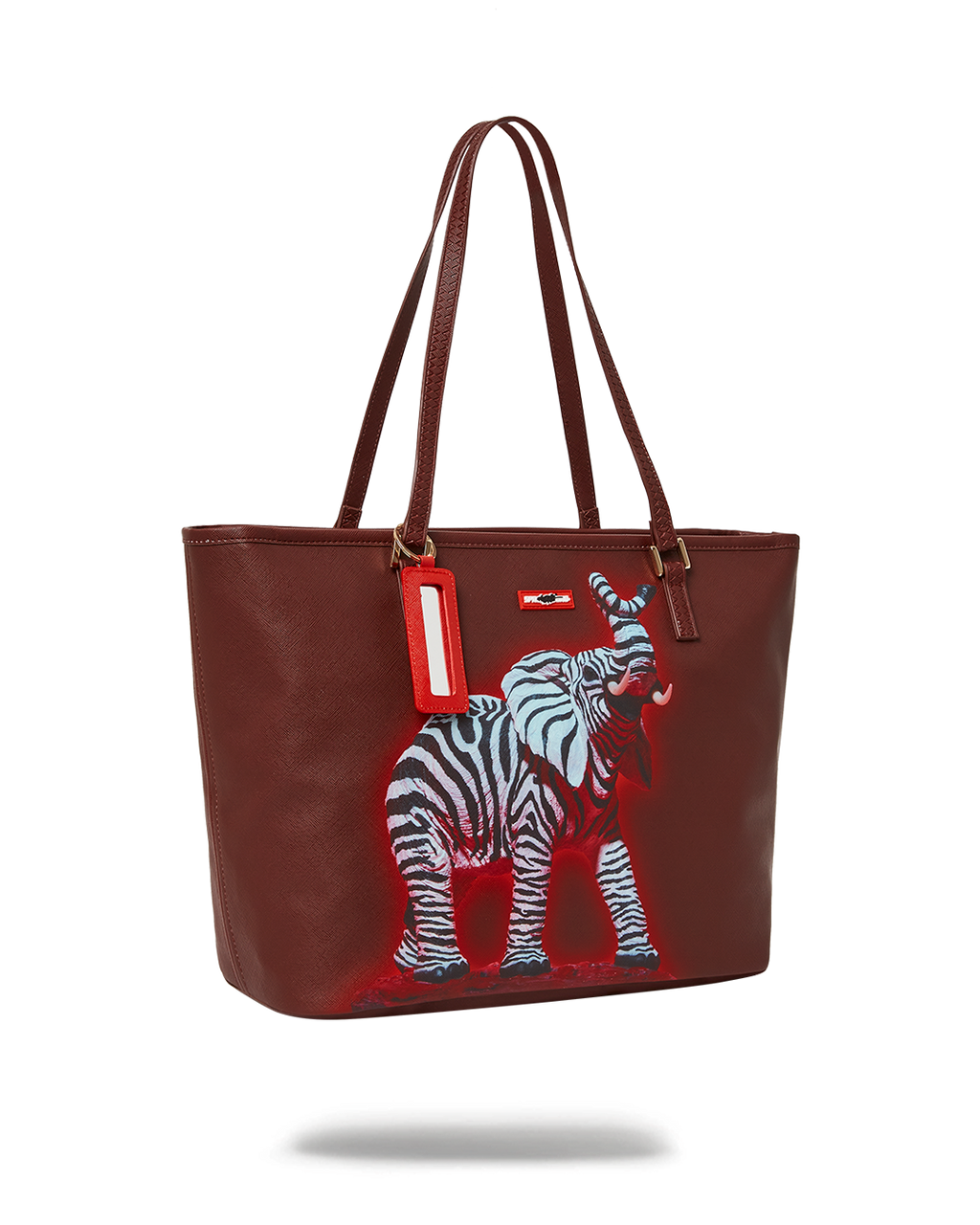 Zebra Elephant Ron English Collab Tote - Image 3