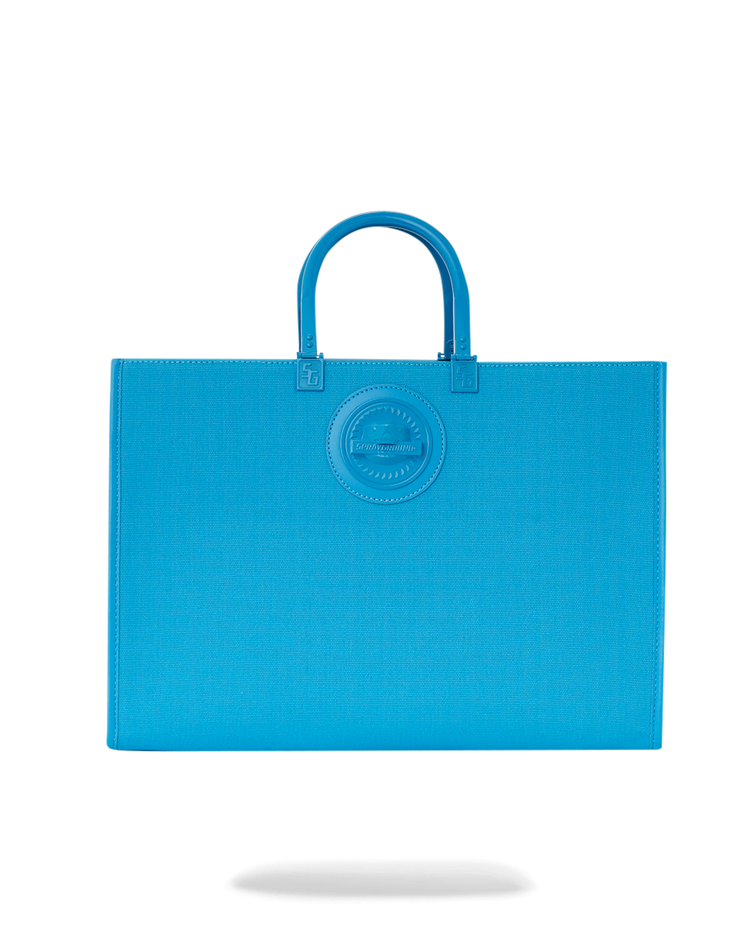 Heavy Metal Shark Blue Tortuga Tote - Image 3
