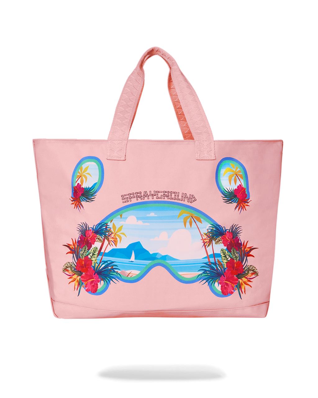 Bora Bora Shark Island Villa Beach Tote - Image 5